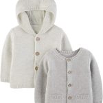 Simple Joys by Carter's Unisex Babies' Knit Cardigan Sweaters, Pack of 2
